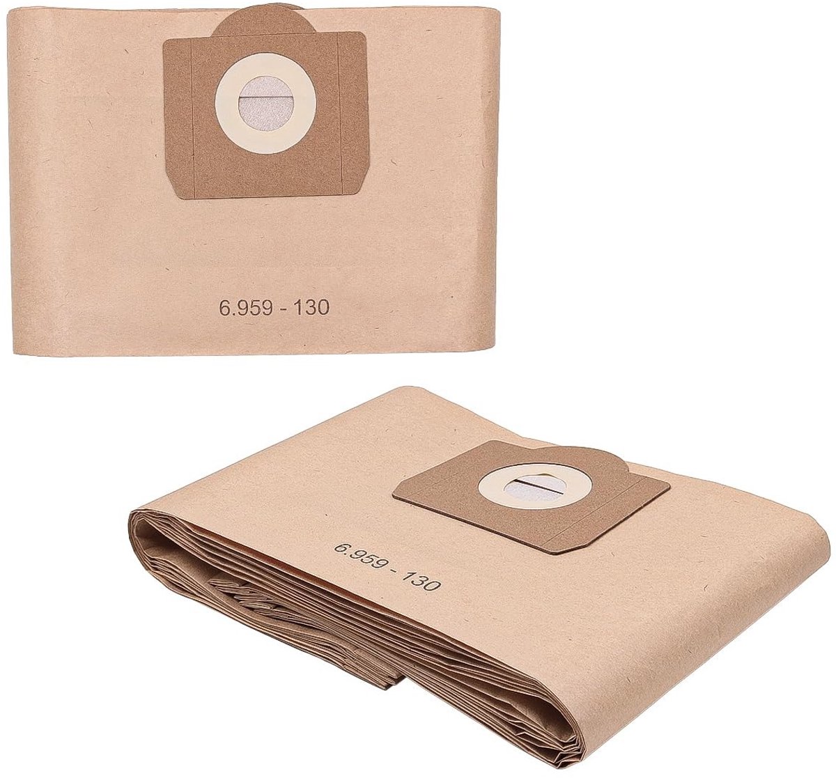 Dailygoods - 5-Pack Stofzuigerzakken voor Titan Stofzuigers