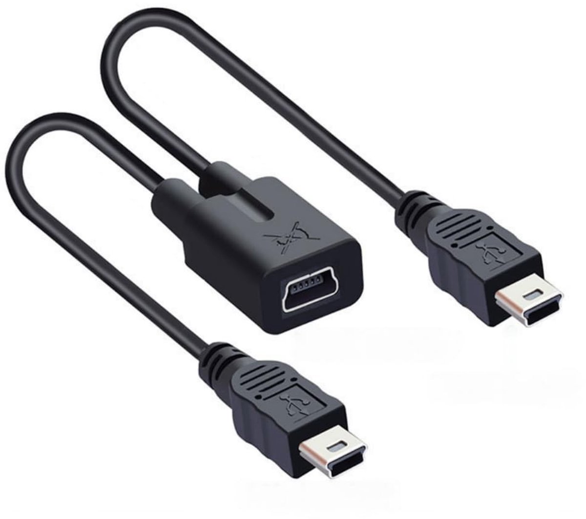 Dailygoods - Mini USB Splitter Multi-Oplaadkabel