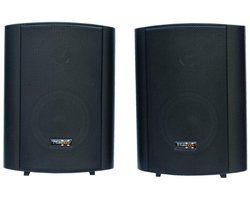 E-Lektron EWL4P Zwart - Passieve luidsprekerset - Voor binnen en buiten - IP44 spatwaterbestendig