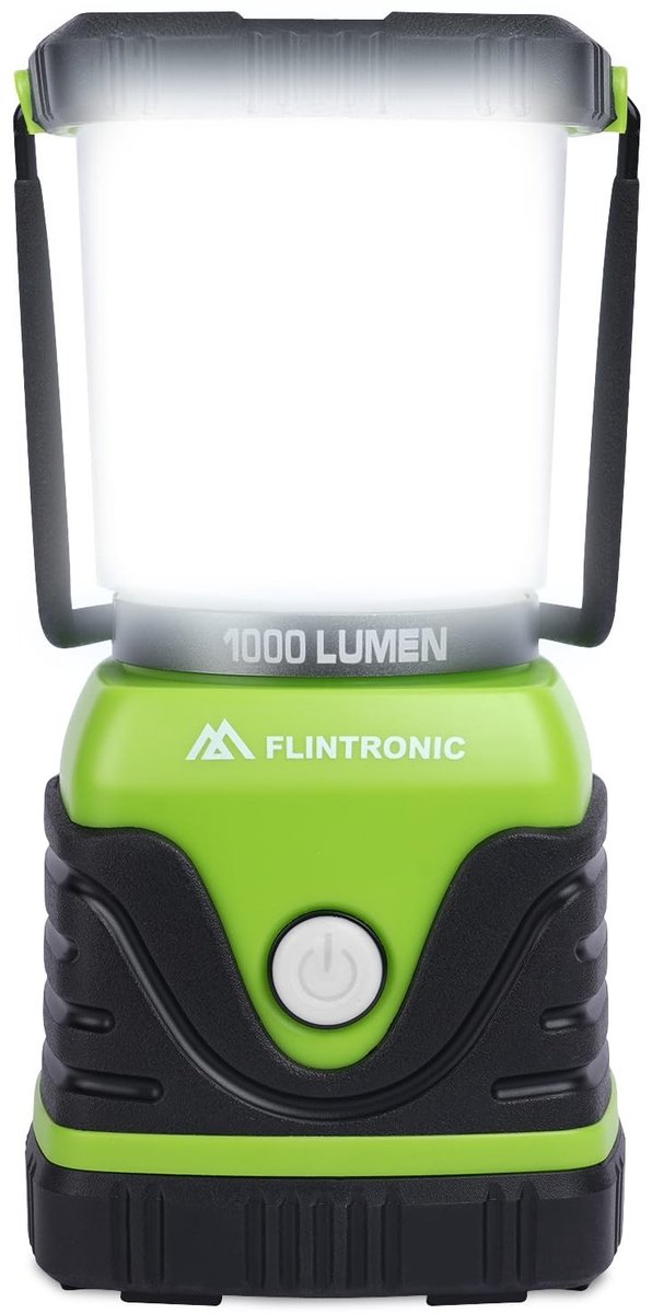 Dailygoody - Accu-campingverlichting - 1000 lumen - Dimbaar