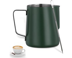RVS Melkkannetje 350 ml met Maatverdeling voor Cappuccino en Latte Art - Duurzaam en Stijlvol