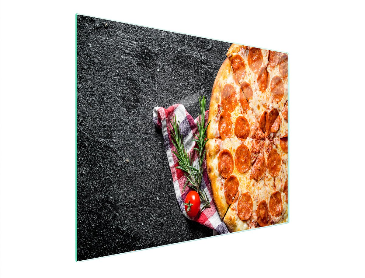 TMK ArtDeko - Gehard Glazen Snijplank - 52x30 cm - UV Print - Antislip