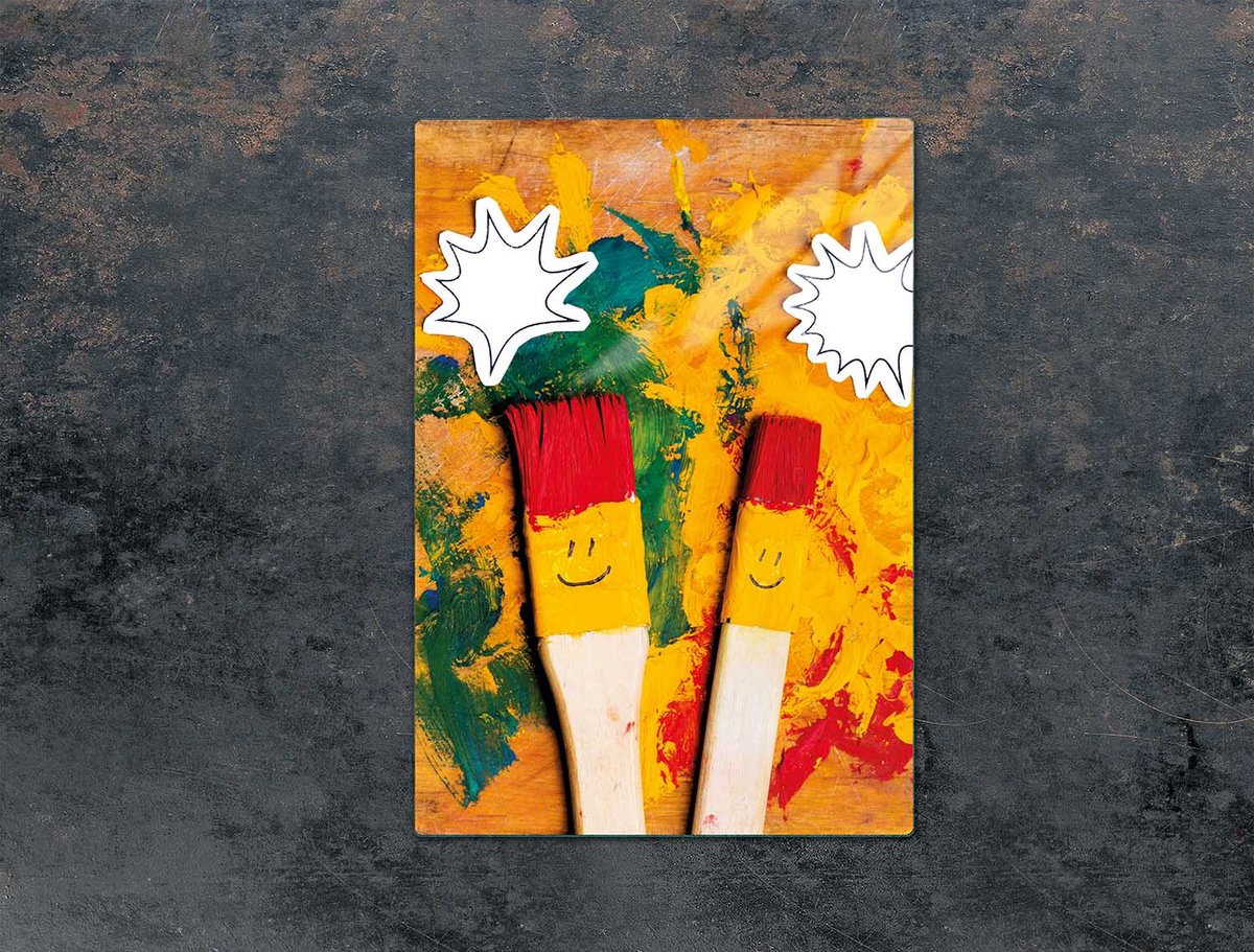 TMK ArtDeko - Snijplank Glas - 35x52 cm - Uitzondere Decoratie - Meerdere Toepassingen