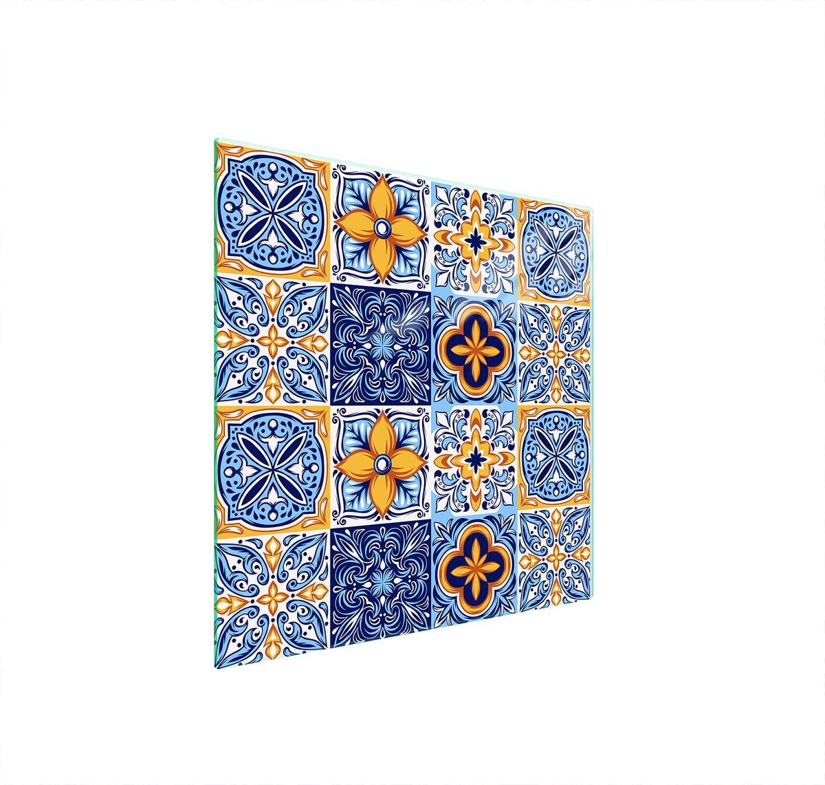 TMK ArtDeko - Snijplank - Glas - 50x52 cm - Mozaïek