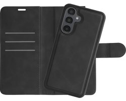 Just in Case étui compatible avec Samsung Galaxy S25 Étui avec porte-cartes - Étui premium 2-en-1 amovible - Noir