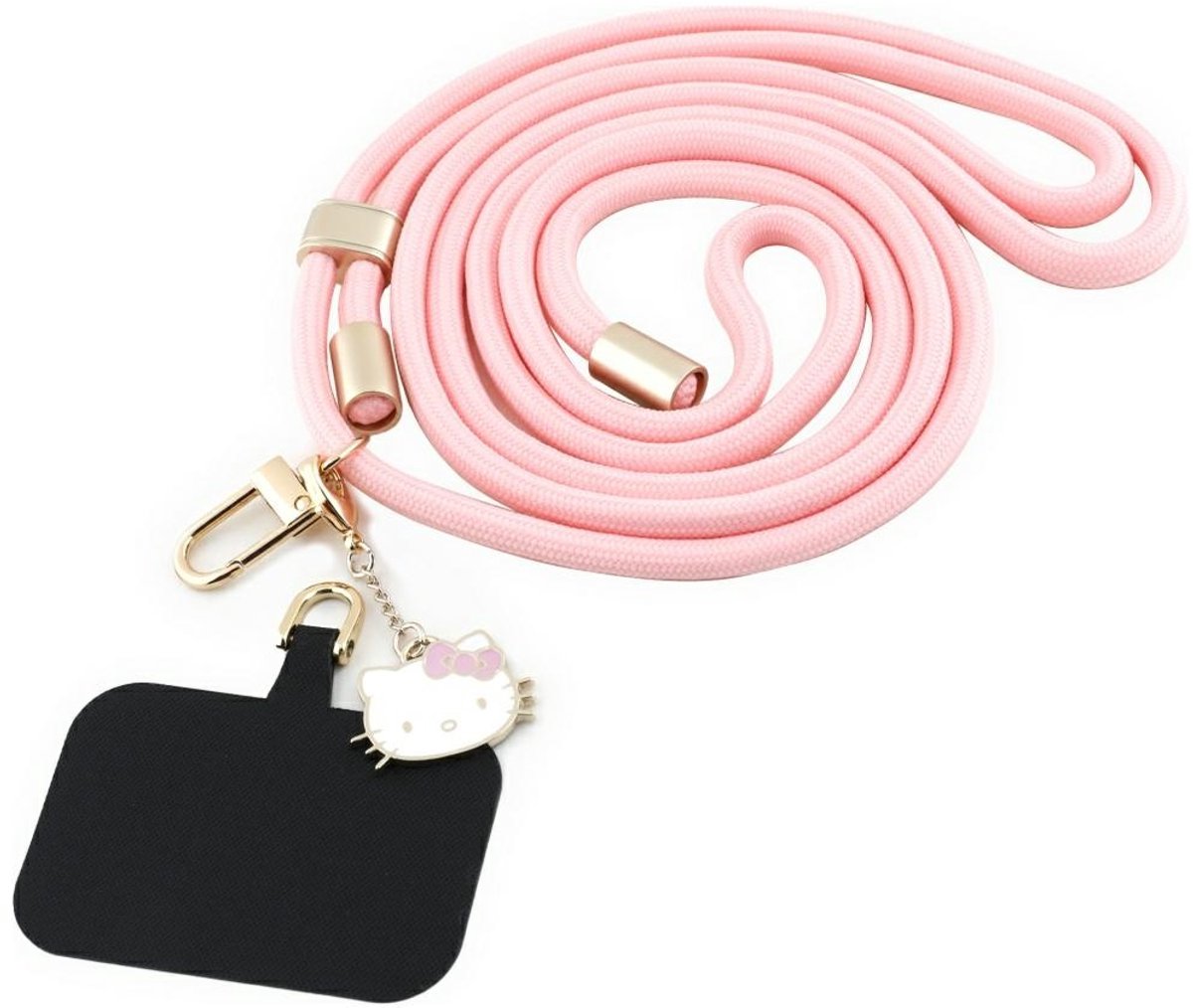 Hello Kitty - Telefoon Lanyard - Uniek Design - Roze - Hello Kitty Charme