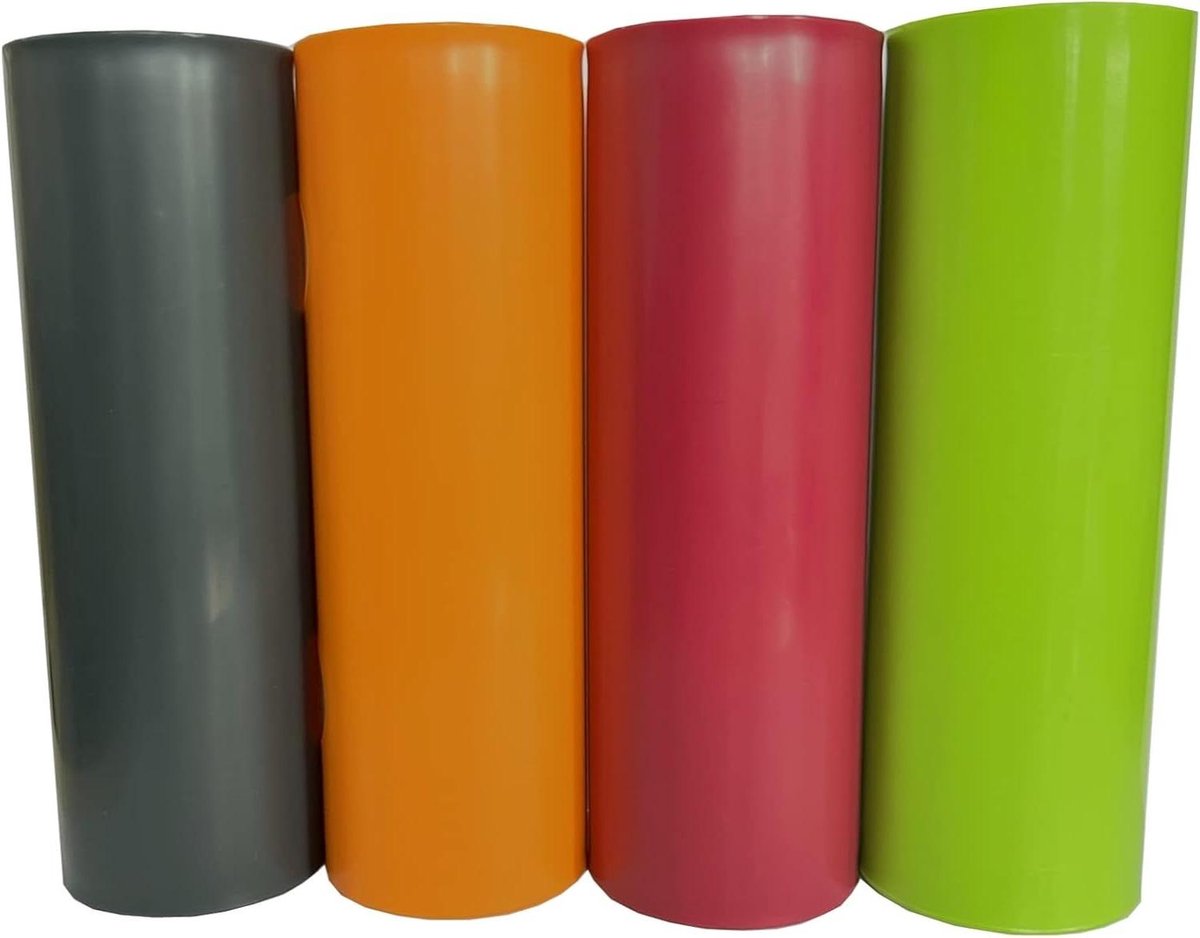 Uitbreidingsbuizen Klimrek - Speeltoren Onderdelen - Creatief Bouwen - Set van 4 - 15 cm - Multicolor