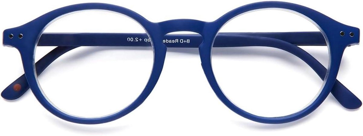 Leesbril - Leesbrilletje Bril - Goed Zien - Flexibele Scharnieren - 2.5 Dioptrie - Blauw