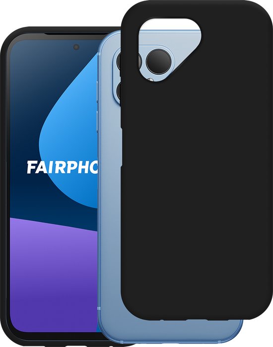 Just in case Fairphone 5 Soft TPU Case Zwart