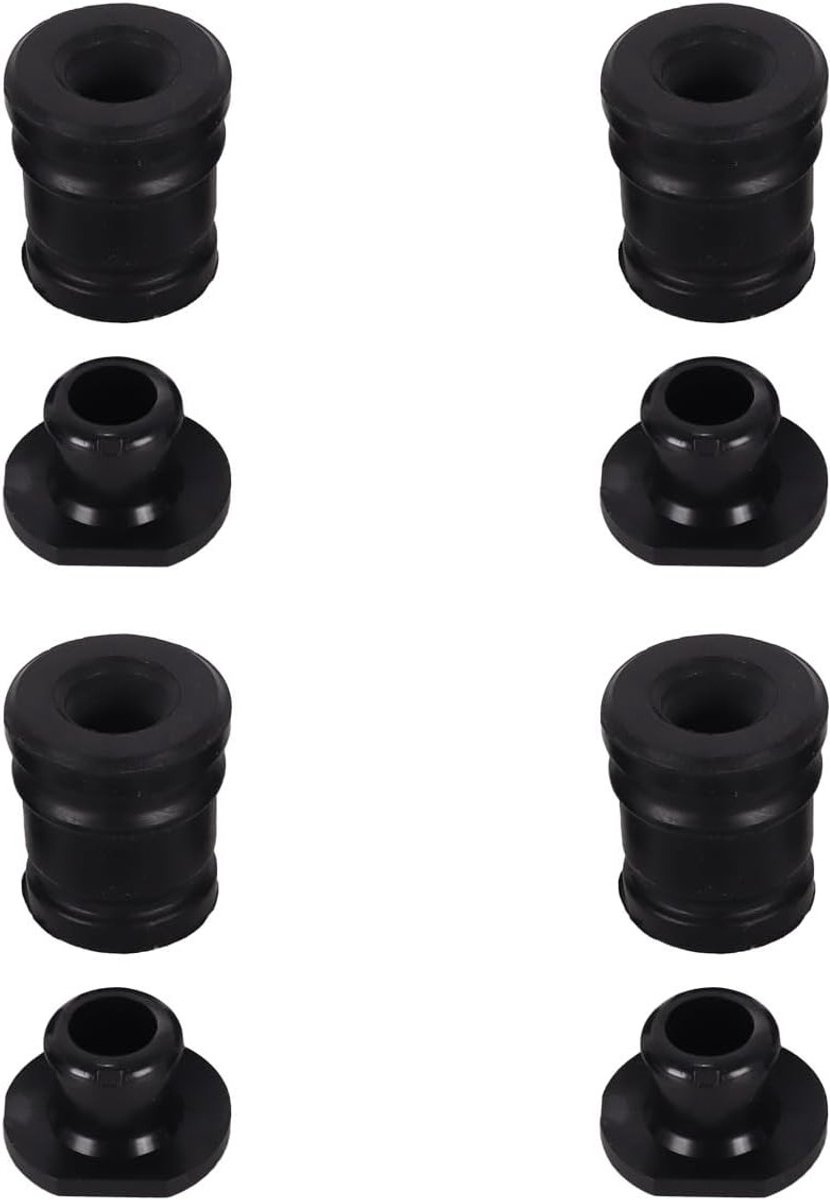Set olieschokdempers voor kettingzagen en grasmaaiers, geschikt voor optimale demping en prestaties