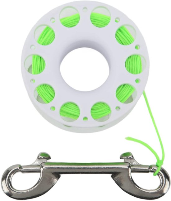 Diving Reel voor Duikers - Hoge Dichtheid Vinger Spool met Gidslijn - Draagbaar Duikaccessoire voor Onderwateravonturen — afbeelding 5
