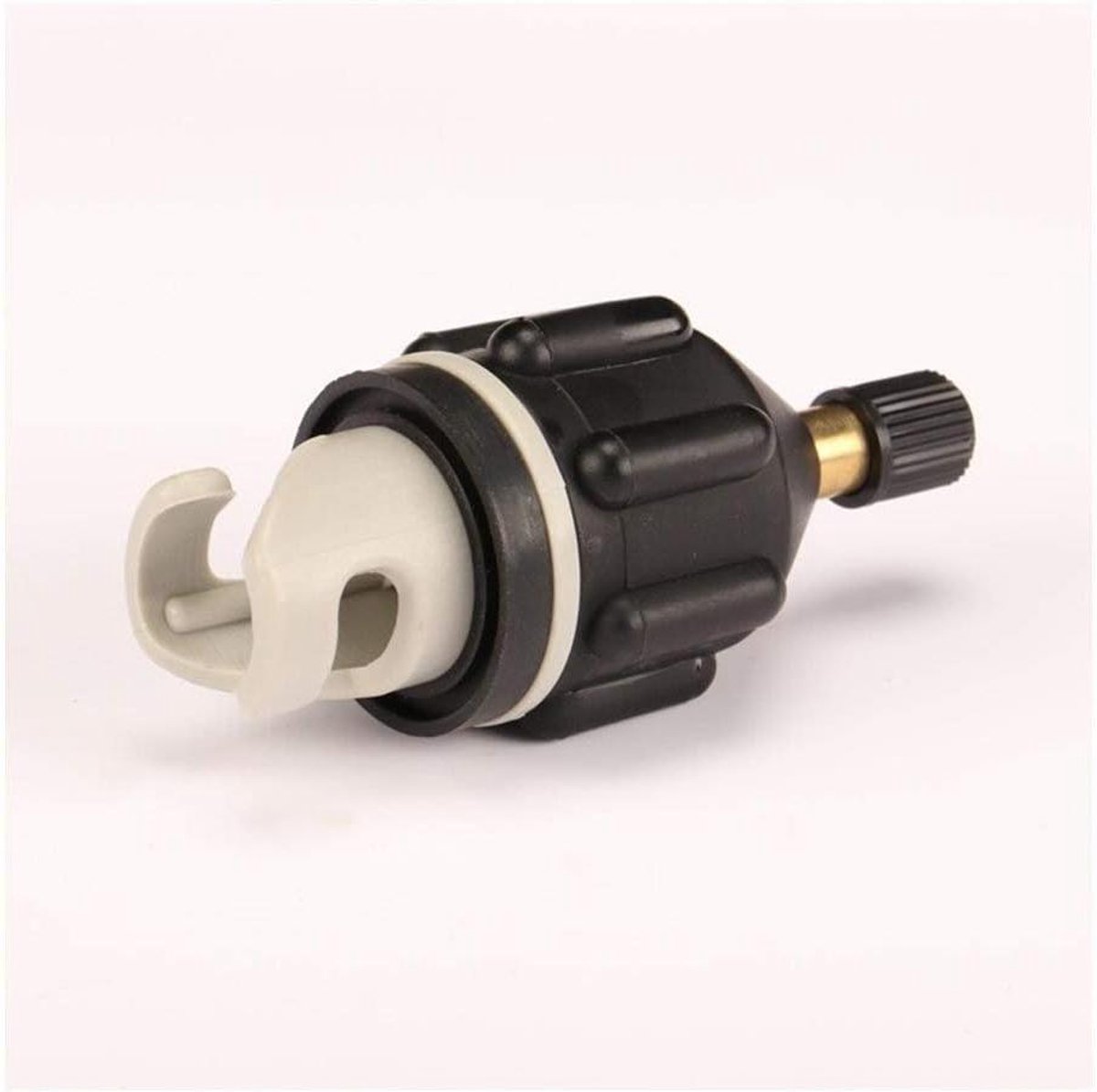 Opblaasadapter - Ventiel pomp - Watersport uitrusting - Licht en compact - 600 g - Zwart