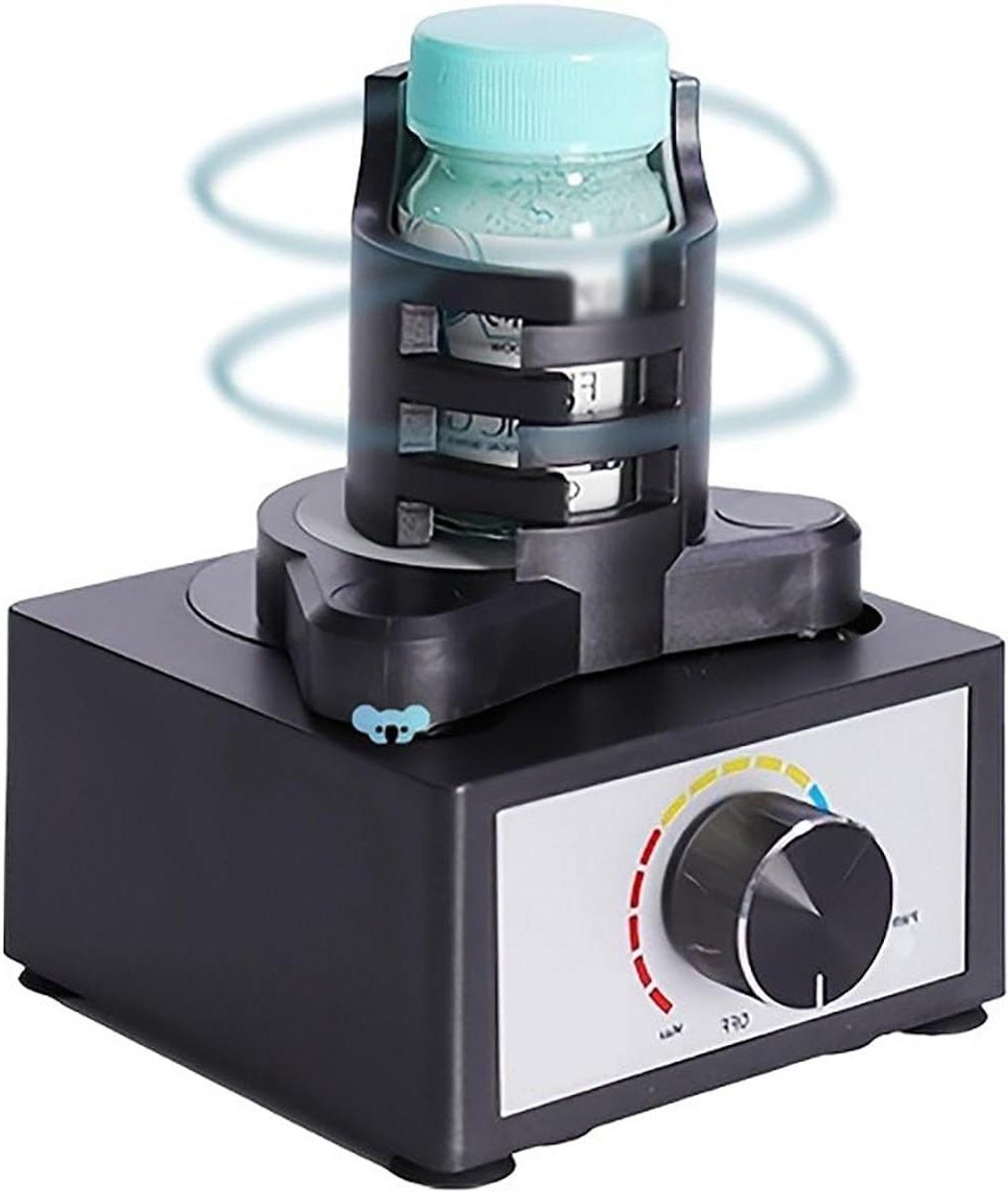Mini Vortex Mixer - Verf Mixer - Laboratorium Menging - 3 Snelheden Instelbaar - 10-100ml Capaciteit - Wit