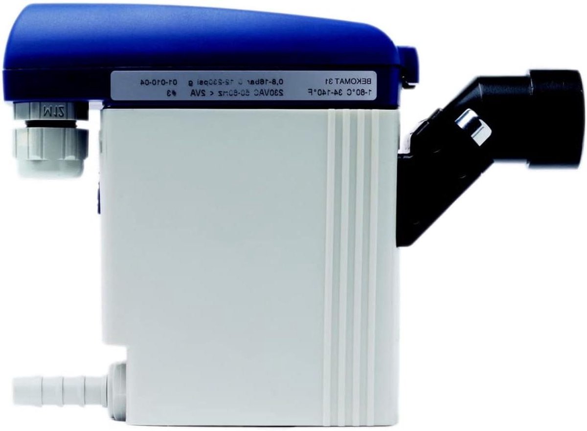 Condenswater Afscheider - Condensafvoer - Perslucht Systeem - Niveau-geregeld - G 1/2" - Grijs