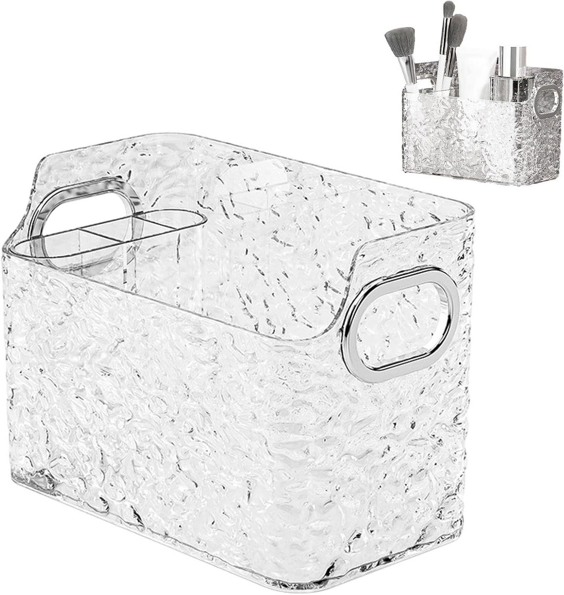 Cosmetica Opbergdoos - Make-up Organizer - Badkamer Organiseren - Grote Opening - 173 x 124 x 96 cm - Transparant