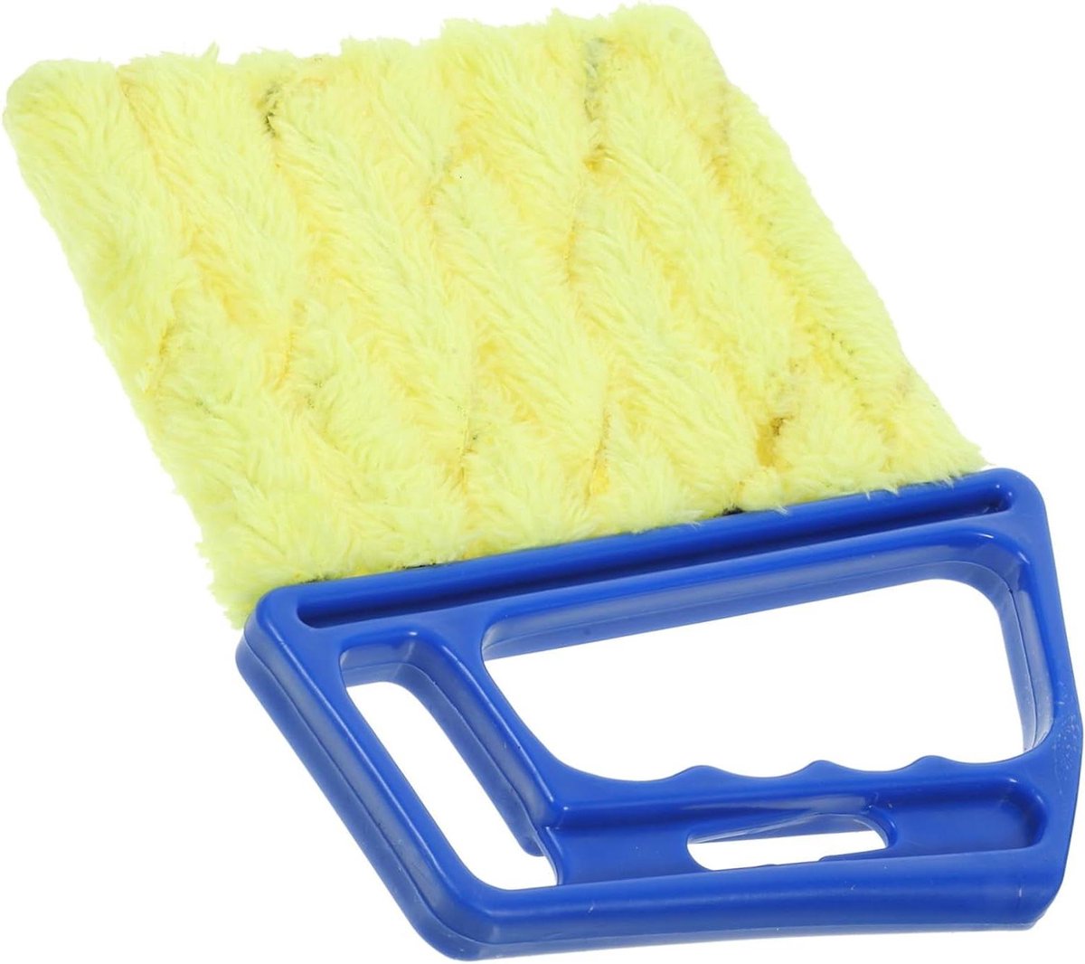 Raamborstel Set - Jaloezie Reiniger - Stofvrij Maken - 7 Vinger Ontwerp - 15.5x13.4CM - Wit