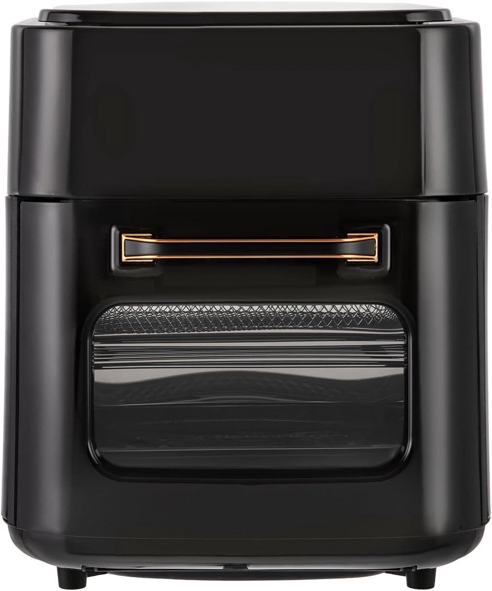Heteluchtfriteuse Oven - Airfryer Fornuis - Gezond Koken - Touchscreen Bediening - 15 Liter - Zwart