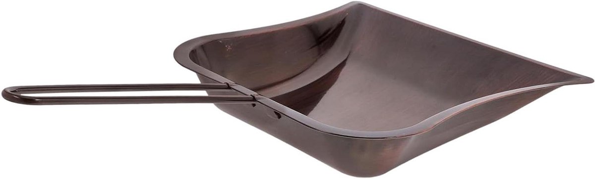 Mini Veegschep - Stofpan Tafel - Snelle Reiniging - Roestvrij Staal - 37.8 cm - Olijfgroen