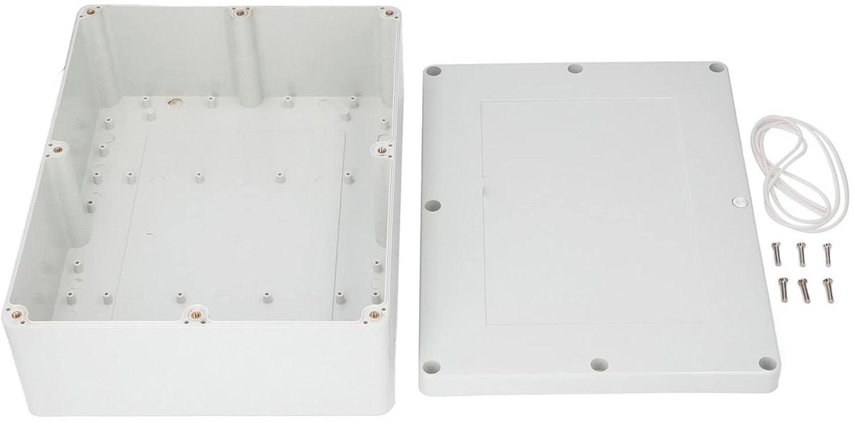 Verdelingskast - Aansluitdoos Elektrisch - Buiten Elektra - IP65 Waterdicht - 320 x 240 x 110 mm - Grijs
