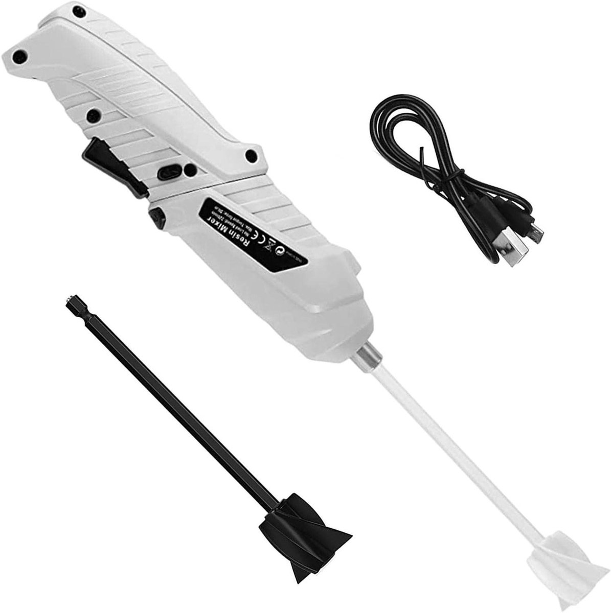 Epoxyhars Mixer - Hars Mengtool - Ambachtelijk Gieten - Luchtbel Vermindering - 4 stuks - Uniek