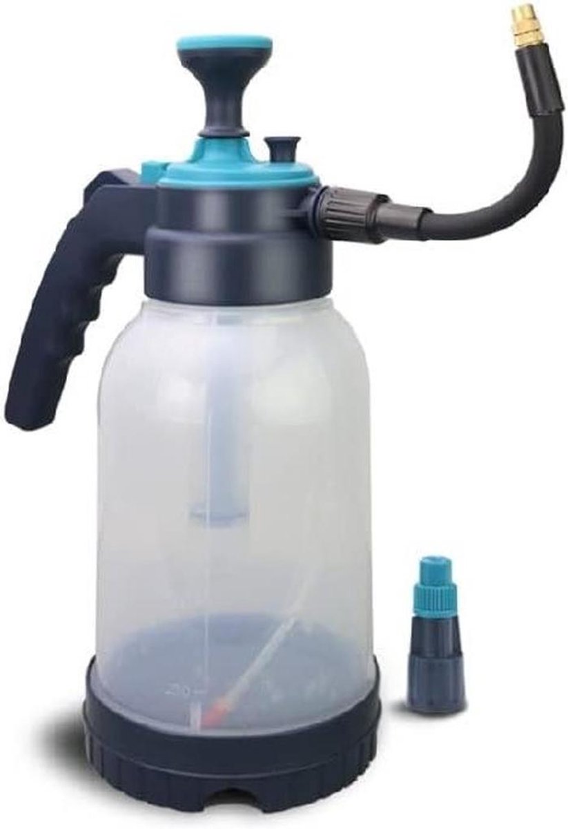 Druksproeier - Water Gieter - Planten Water Geven - Pompactie - 2 Liter - Donkergroen Wit
