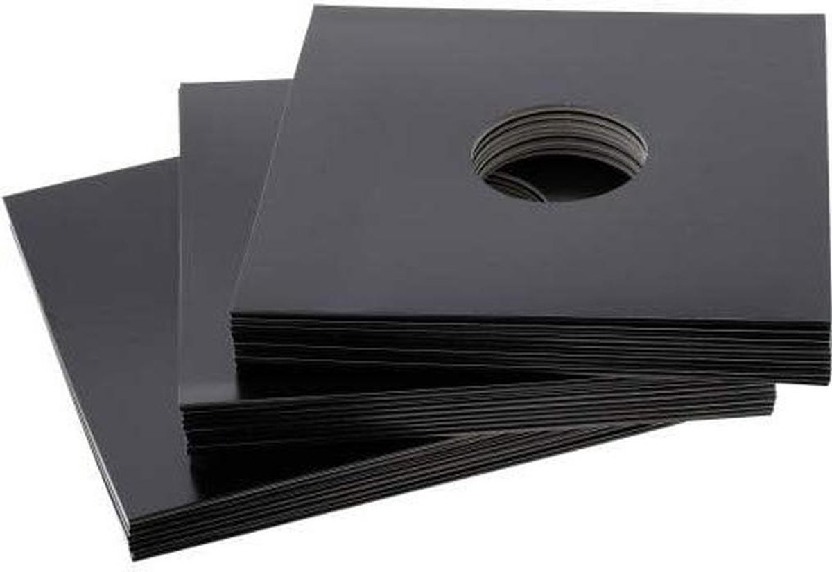 LP buitenhoezen - Platenhoezen - Platen Beschermen - Kartonnen Doos - 315 x 315 mm - Zwart
