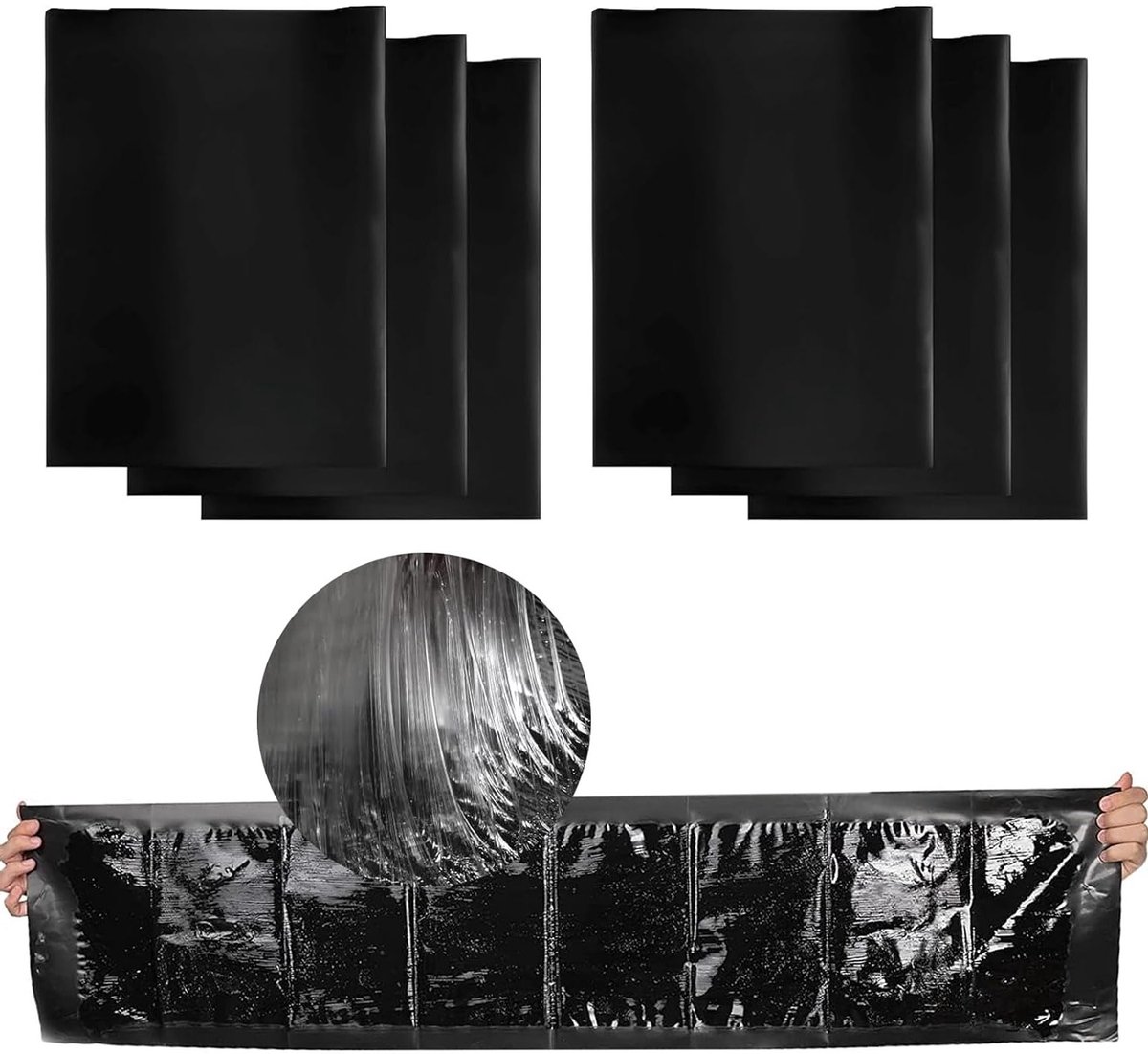 Extra sterke plakband van 120 cm x 28 cm, ideaal voor keuken, woonkamer en opslagruimtes, veelzijdig en duurzaam
