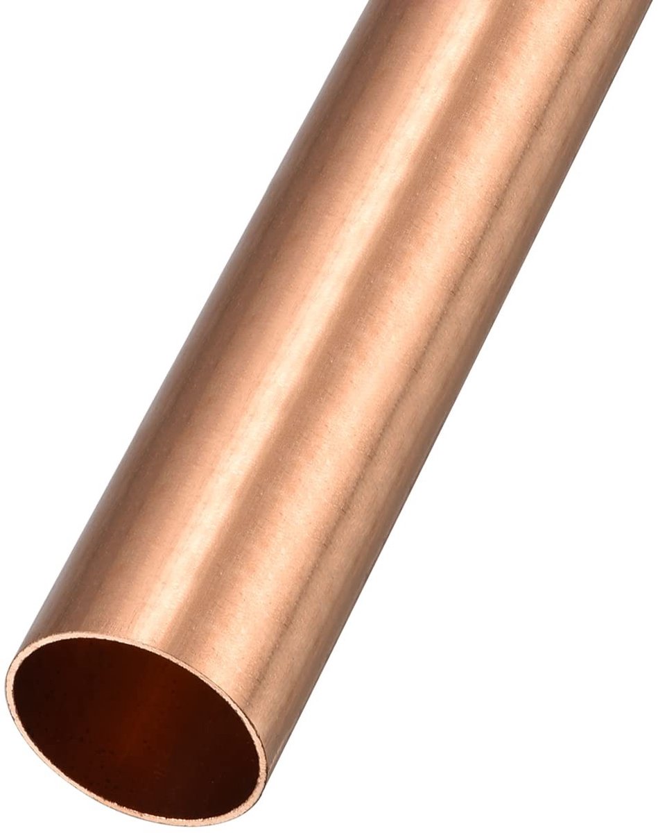 Dailygoody - Koperen buis - Rechte slangen - 29 mm AD x 1 mm wand D x 100 mm L - Voor meubels en kunsthandwerk - Hoogwaardige kwaliteit - Geschikt voo...