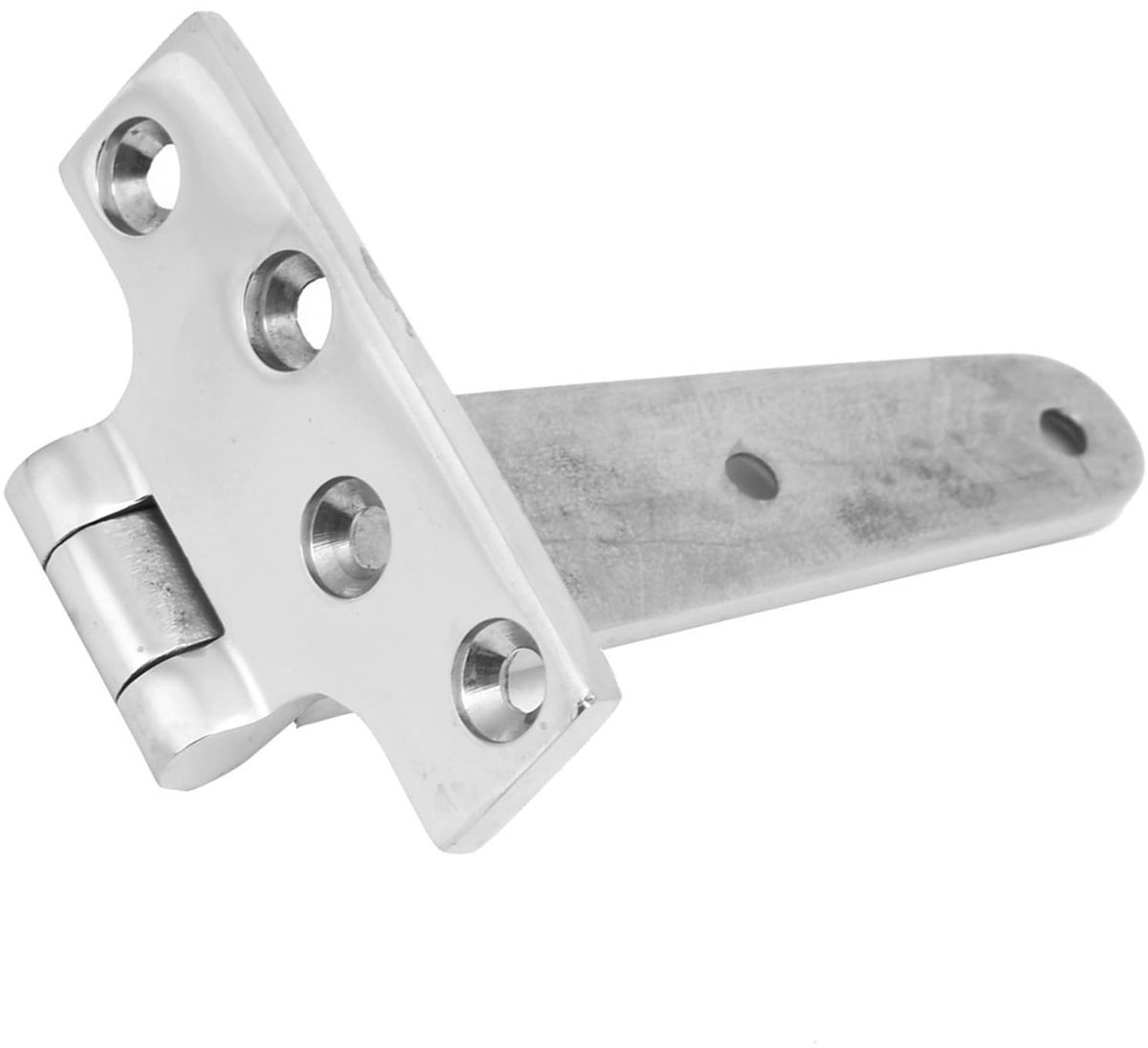 Dailygoody - T-type scharnier - Roestvrij staal - Hoogwaardige kwaliteit - 151 x 75 mm - Duurzaam en gebruiksvriendelijk - Geschikt voor buiten- en bi...