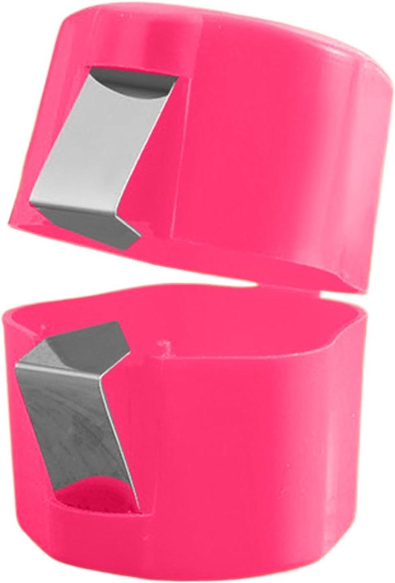 Eieropener Tool - Ei Cracker - Ontbijt Prep - Roestvrij Stalen Dunschiller - 5x5x7cm - Roze