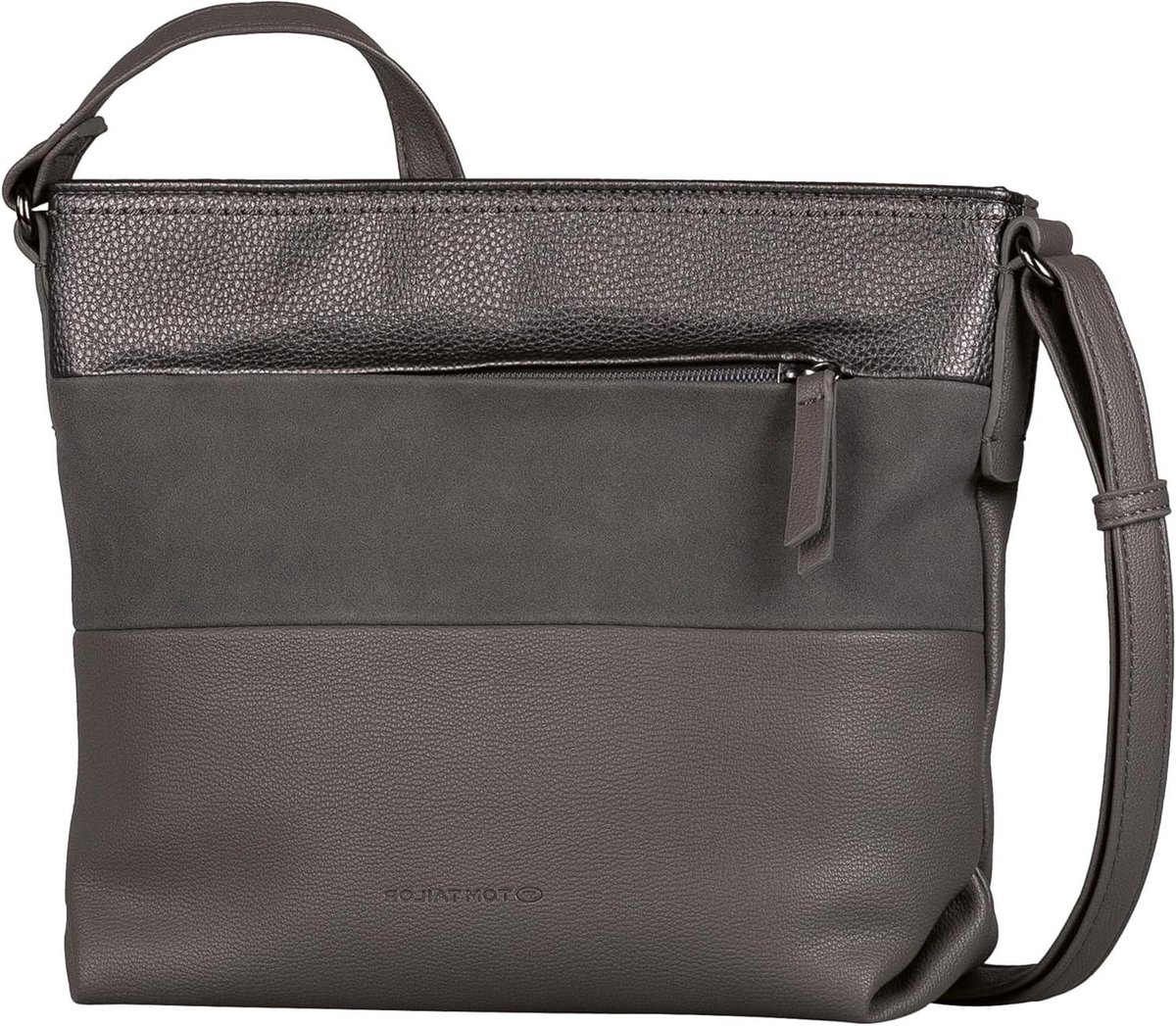 Schoudertas Dames - Crossbody Tas - Dagelijks Gebruik - Meerdere Vakken - 27.5 cm - Zwart
