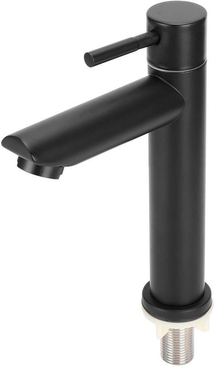 Dailygoody - OmGoods - Dailygoody - Waterzuiveraar Kraan - Waterfilter - Elegant Design - Zwart - Kranen voor Badkamer - Geschikt voor Wastafels - Roestvrij Staal
