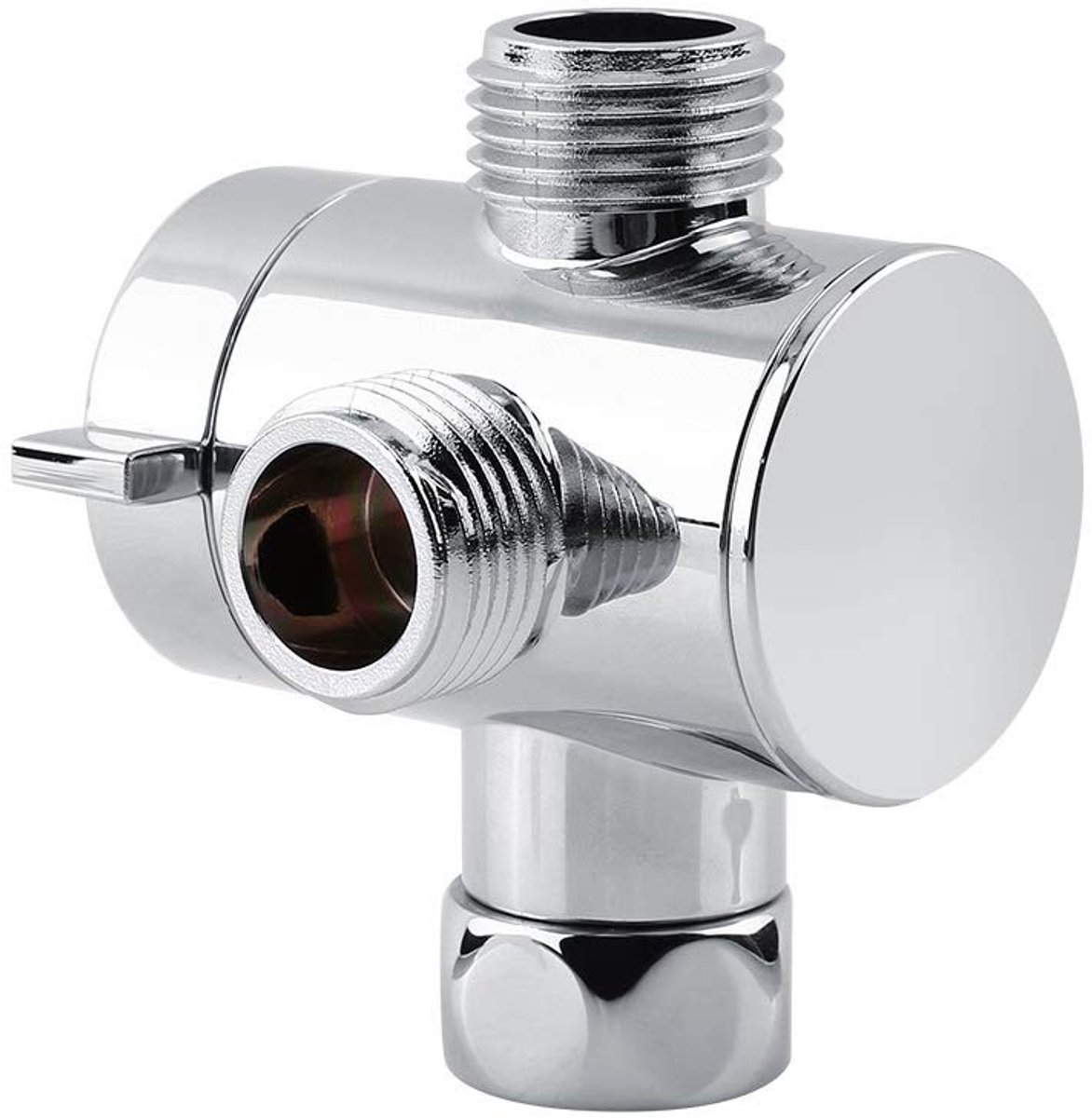 Dailygoody - Inverter Multifunctional 3 Way Shower Faucet - Douchekop Adapter - Compact en Duurzaam - G1/2 inch Aansluiting - Geschikt voor Badkamer e.