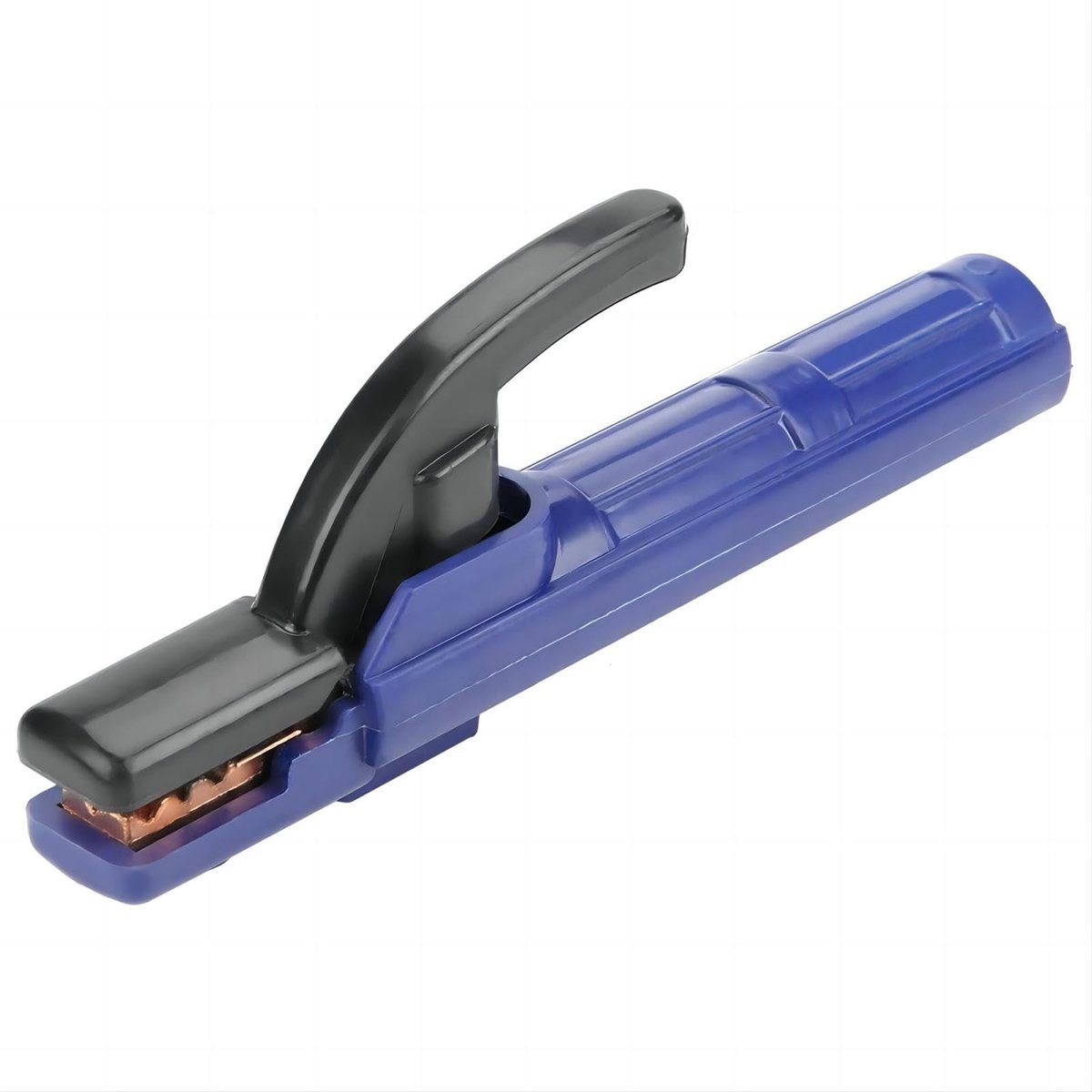 Dailygoody - Elektrodehouder - Las elektrode klem - Hittebestendige handgreep - Blauw - Goede geleiding - Voor lasmachine - Isolatie materiaal