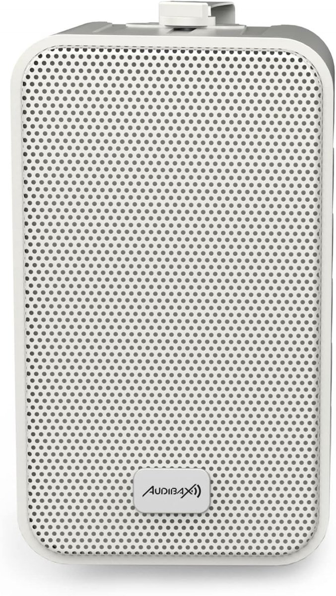 Passieve Hi-Fi Speaker - Stereo Geluid - Muziek Luisteren - Inclusief Wandmontage - 4 Inch Woofer - Wit — afbeelding 4