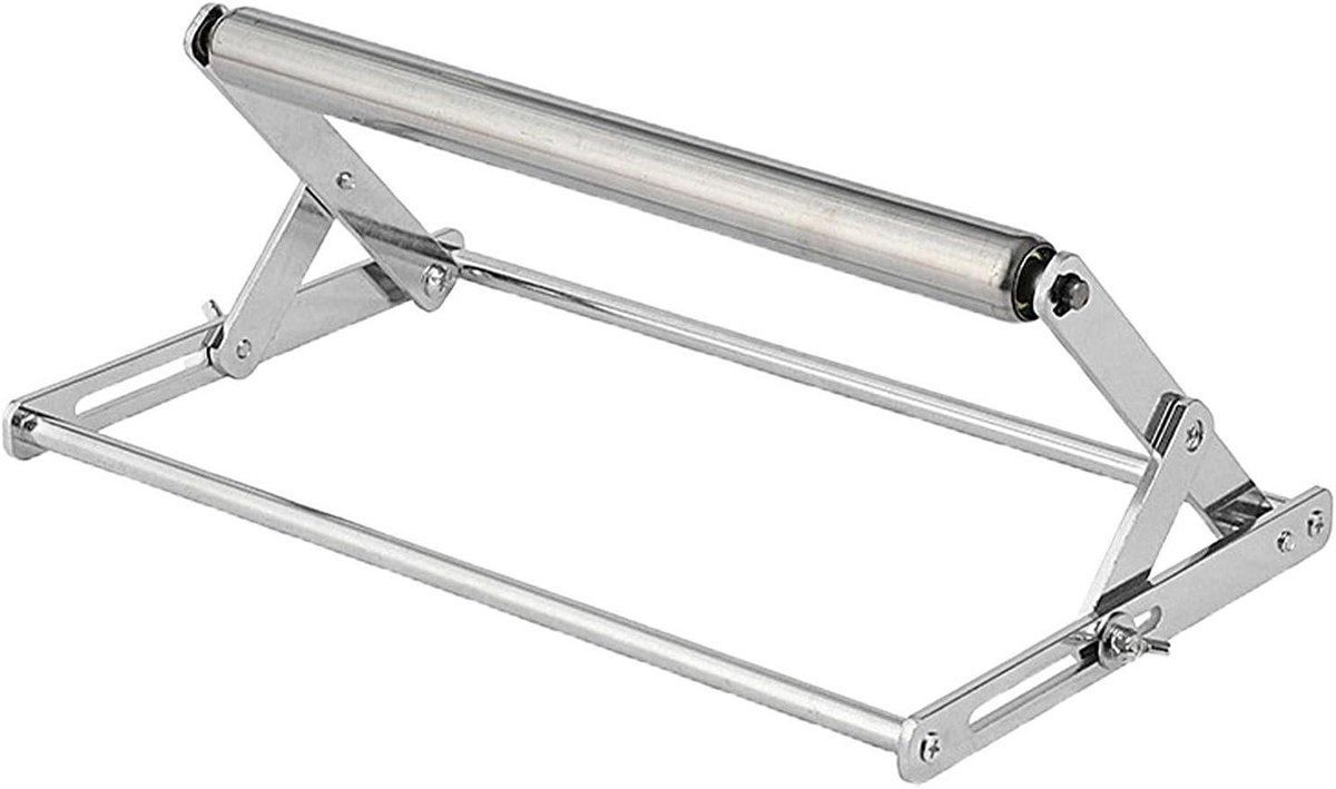 Snijmachine frame - Werkstandaard hout - Nauwkeurig zagen - In hoogte verstelbaar - 55-150 mm - Zilver