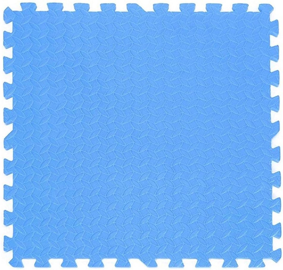 Vloerbescherming Tegels - Beschermende Matten - Thuis Fitness - Antislip Schuim - 60x60 cm - Blauw