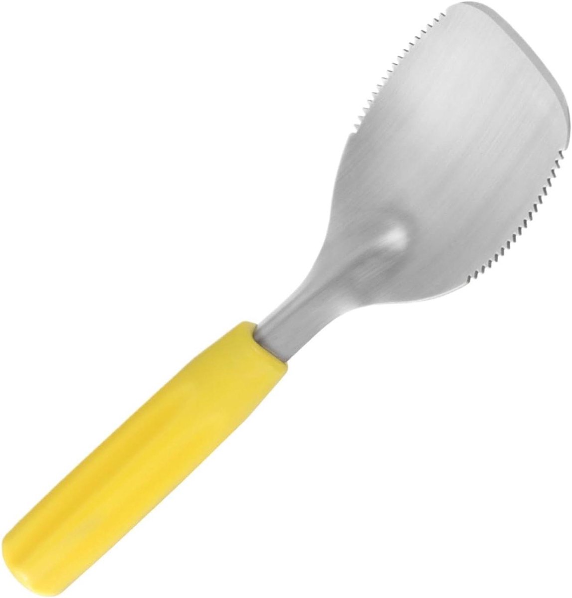 IJsschep - IJbollenlepel Dispenser - Desserts Serveren - Getande Rand - 238 cm - Zilver