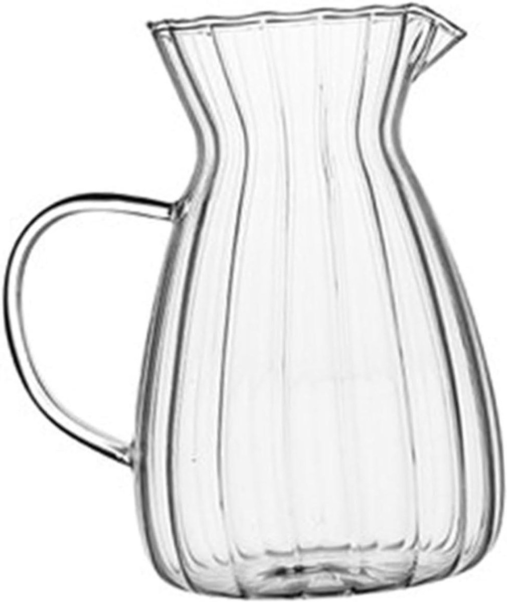 Glazen Koffiekan - Koffiepot Waterkoker - Thuis Koffie Zetten - V-vormige Tuit - 500 ml - Transparant