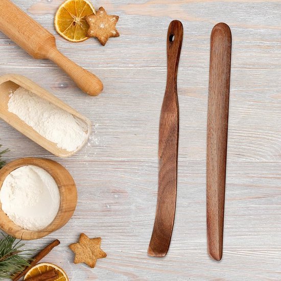 Roerstaafjes Hout - Mengstokken Dranken - Dranken Mengen - Verhoogde Weerstand - Niet Gespecificeerd - Niet Gespecificeerd — afbeelding 4