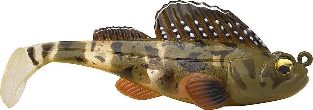 Zacht Kunstaas - Vis Lokaas - Vissen - Realistische Vorm - 7.7 cm - Groen