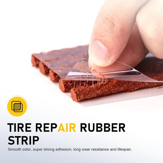 Bandenreparatieset - Bandenset Bandenplakset - Noodreparatie Onderweg - Universele Compatibiliteit - 22 Stuks - Meerkleurig — afbeelding 2