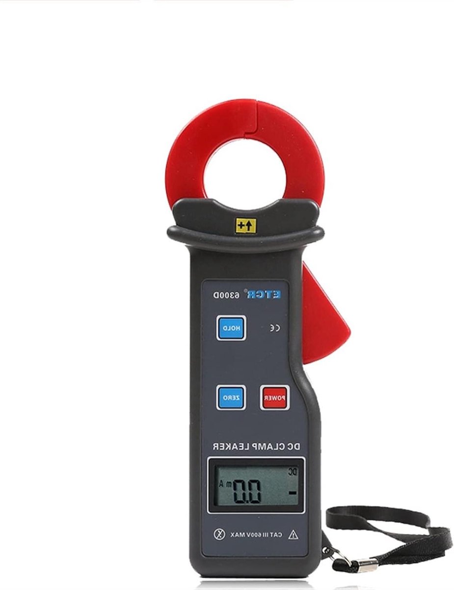 DC Ampèremeter - Stroomtangmeter Lekstroommeter - Stroom Meten - Precisie Klemkop - 0-6A - Niet gespecificeerd