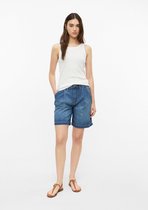 s.Oliver - female - Suri denim shorts / Regular fit / Hoge taille / Wijde pijpen