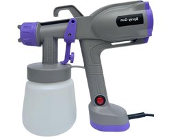 Elektrisch Verfspuitpistool - Verfspuit Machine - Muren en Meubels Spuiten - 5 Spuitmondjes - 30 cm Breed - Wit
