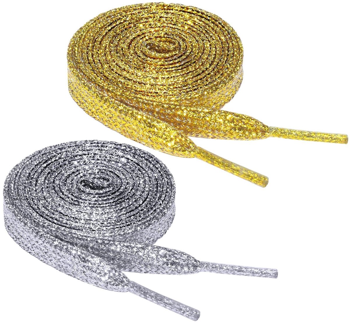 Dailygoods - Dailygoody - Premium elastische veters - Scheurvaste vervangende veters - 100 cm - Sneakers en sportschoenen - Voor maximaal comfort - Eenvoudig te in...