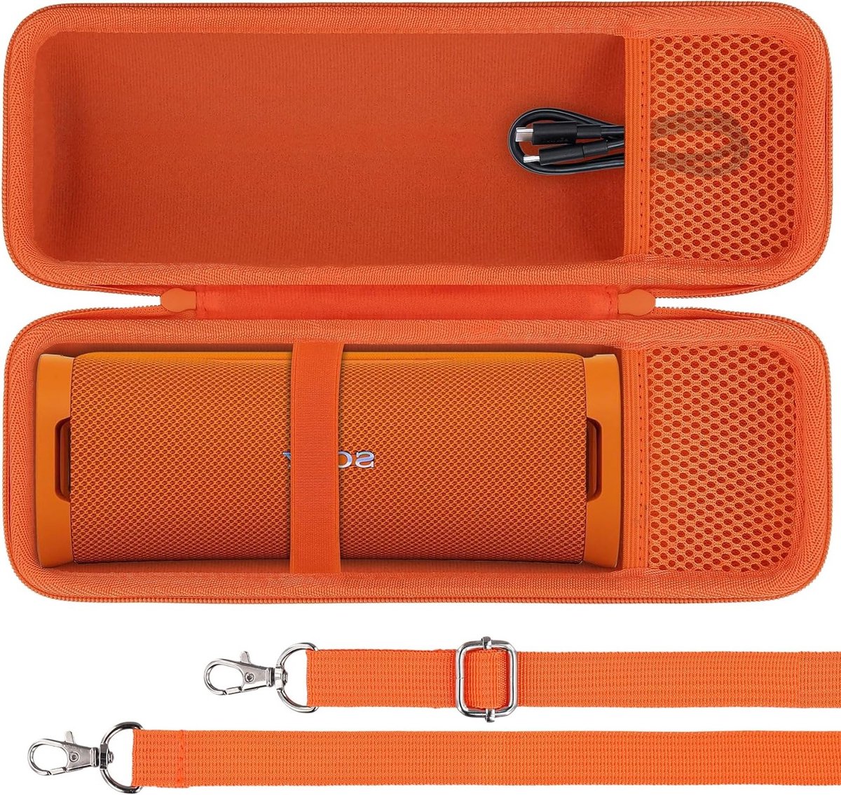 Draagbare Hard Case voor Sony ULT Field 1 Draadloze Bluetooth Speaker, Bescherming en Opbergtas
