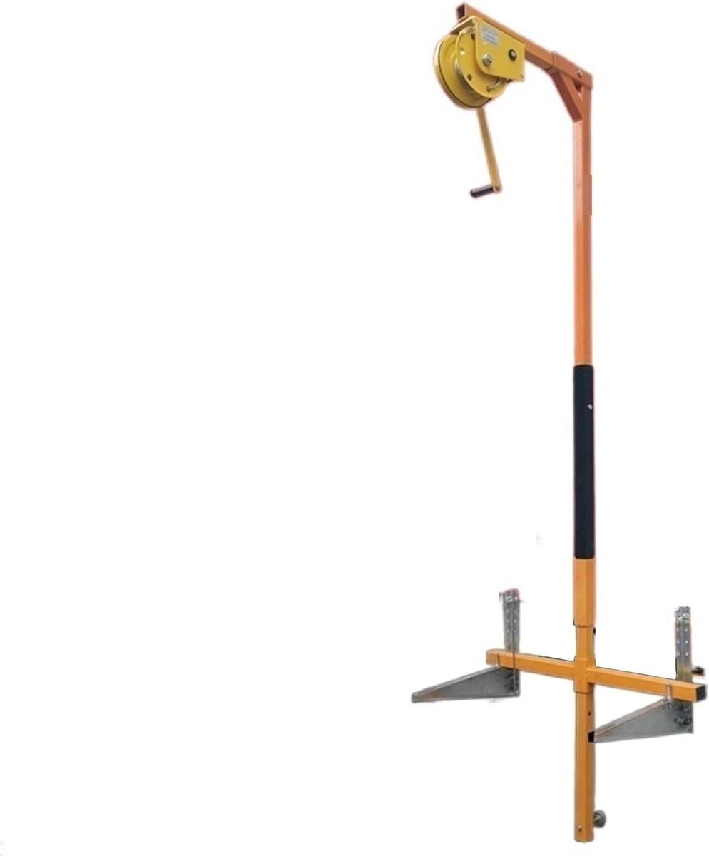 Opvouwbare Houder - Hefgereedschap Lier - Buitenunit Installatie - Opvouwbaar Zijschommelmodel - 3HP 5pk - Zilver