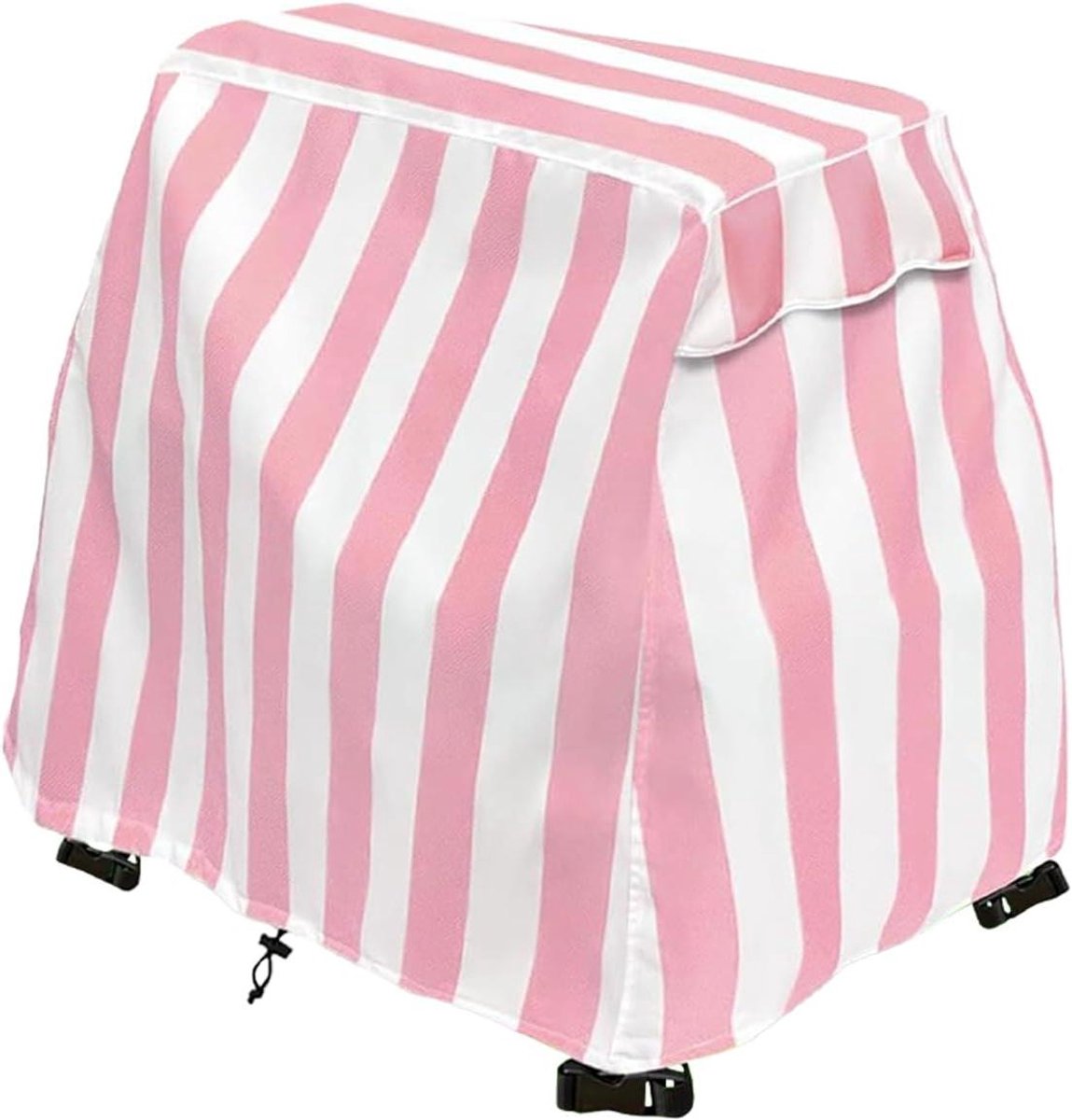 Water Tafel Hoes - Speeltafel Bescherming - Buiten Activiteiten - Waterdichte Oxford Doek - 103 cm Lengte - Roze Strepen