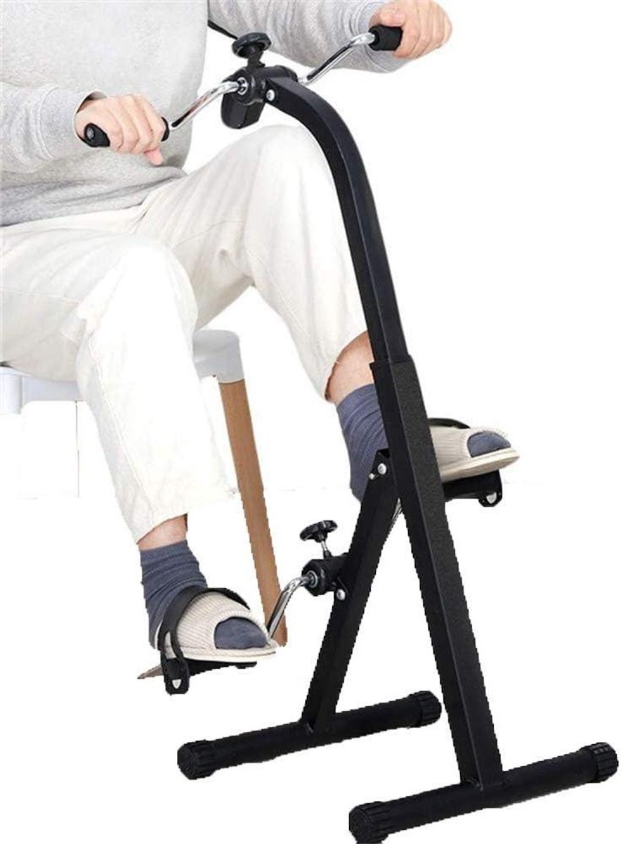 Opvouwbare Trainer - Mini Fiets - Thuis Bewegen - LCD Scherm - Compact Formaat - Zwart